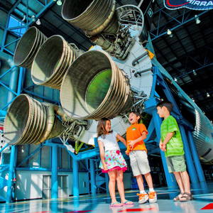 Blast off at the Kennedy Space Center Visitor Complex