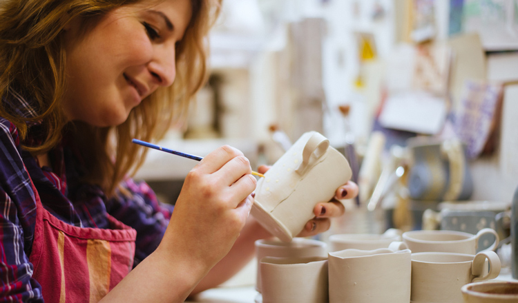 Pottery in Downtown Melbourne