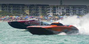 Watch boats race by the Westgate Cocoa Beach Pier at the Thunder on Beach event