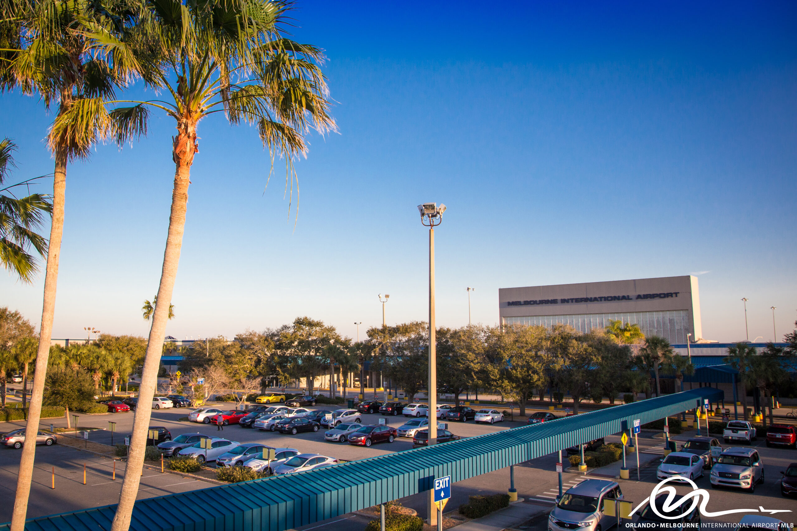 Exterior of the Orlando Melbourne International Airport