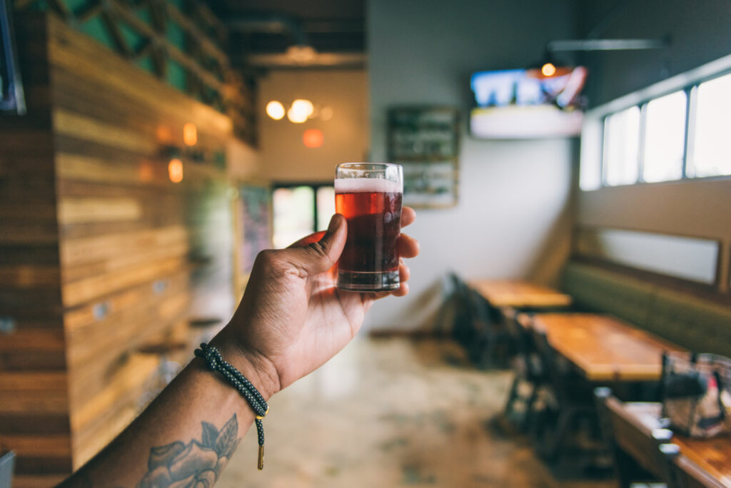 Beer at Playalinda Brewing Company Brix Project