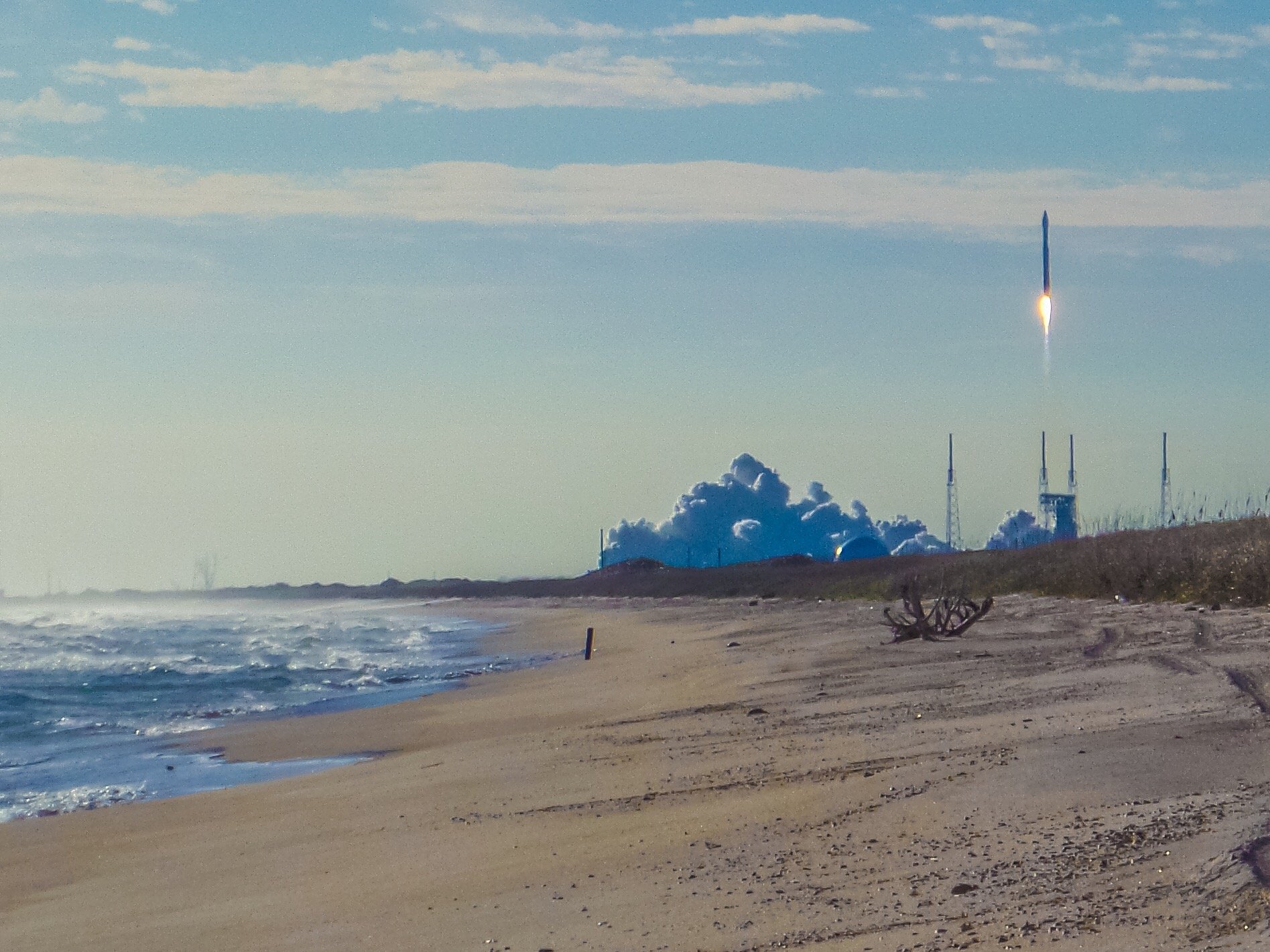 Rocket Launch from Playalinda Beach