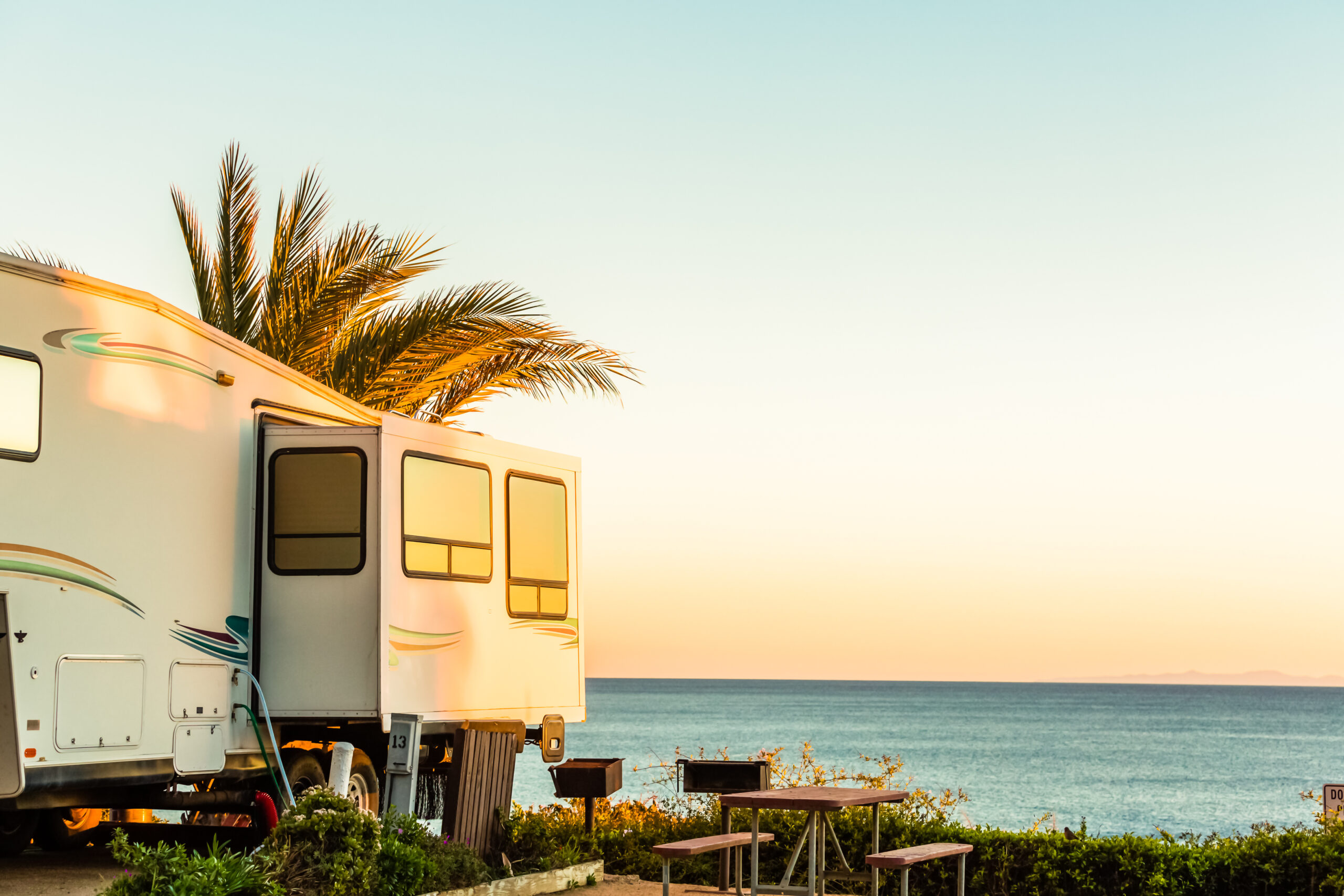 RV on the Beach