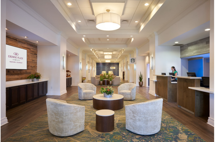 Crowne Plaza Melbourne-Oceanfront Lobby 2