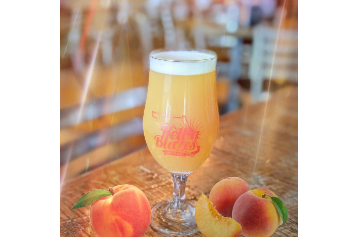 Hell 'n Blazes Brewing Company Peach