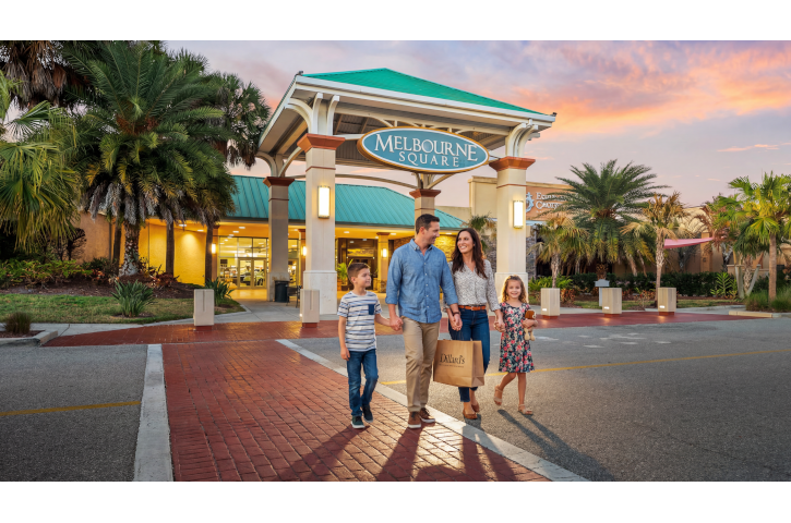 Melbourne Square Mall Entry with people