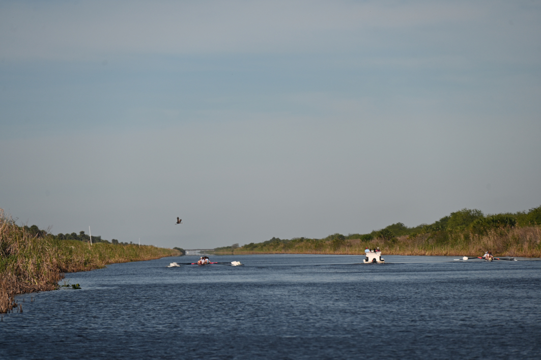 Canal 54 Rowers and Boat