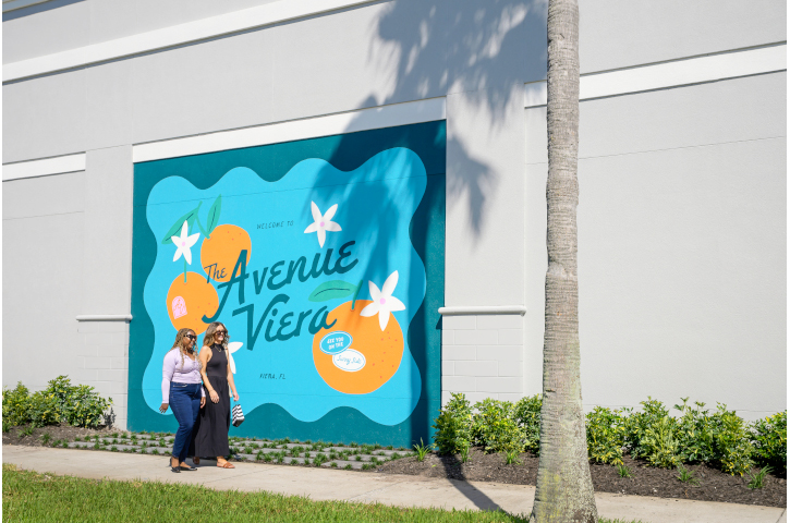 The Avenue Viera Mural