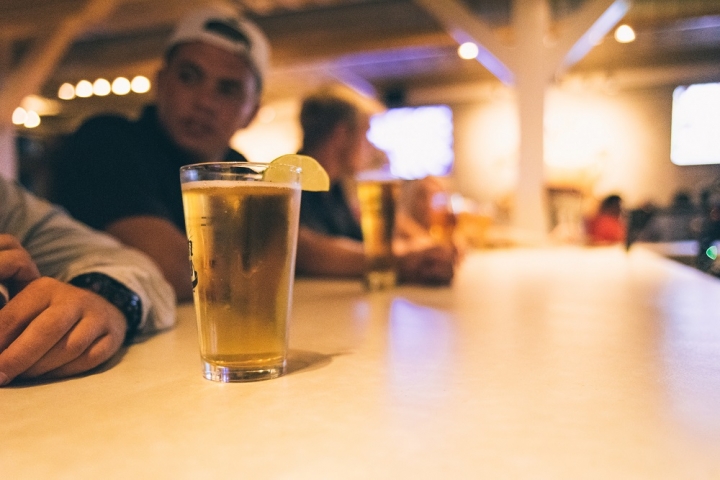 Hell 'n Blazes Brewing Company Guys Enjoying a Pint