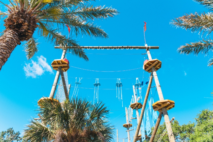 Cocoa Beach Aerial Adventures Very High Climbable Objects