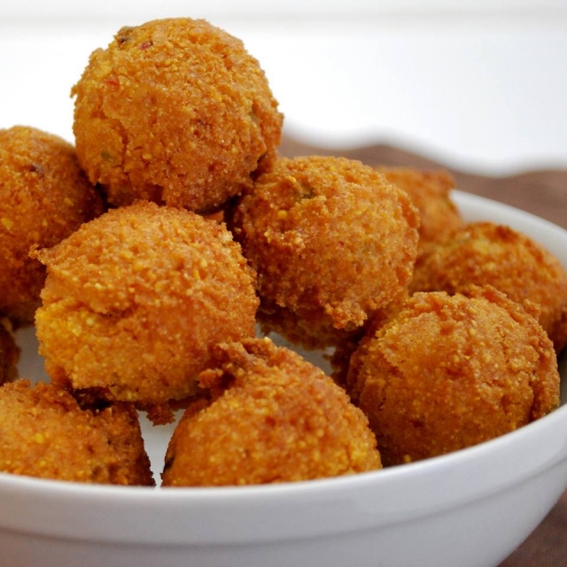 Crafty Crab Hush Puppies