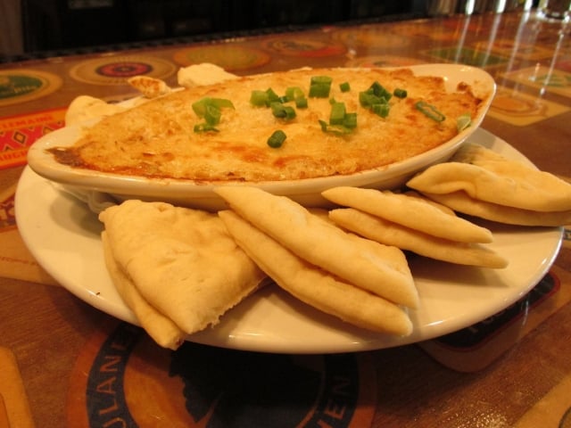 Coasters Taphouse Dip with Pita Bread