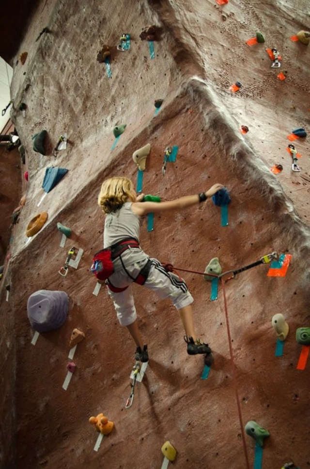 On the Edge Rock Climbing Climber 2