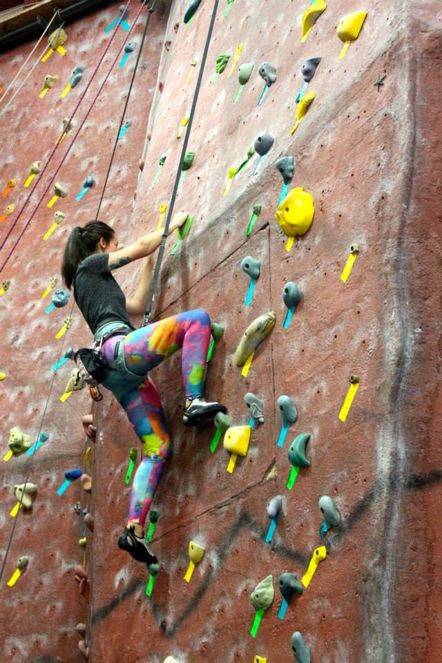 On the Edge Rock Climbing Climber 3