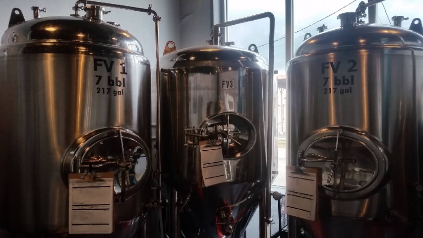 Dirty Oar Beer Company Tanks