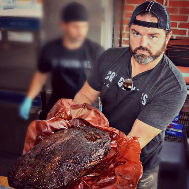 Homemade barbecue at Cryderman's Barbecue in Downtown Melbourne