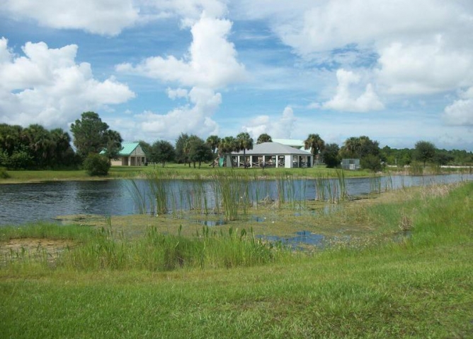 Fred Poppe Regional Park Clubhouse from Far Away