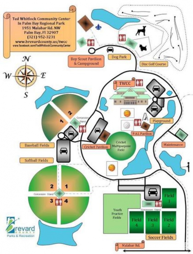 Fred Poppe Regional Park Map