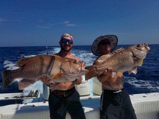 Anglers Envy Fishing Charters Men with Catches