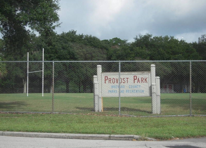 Provost Park Sign