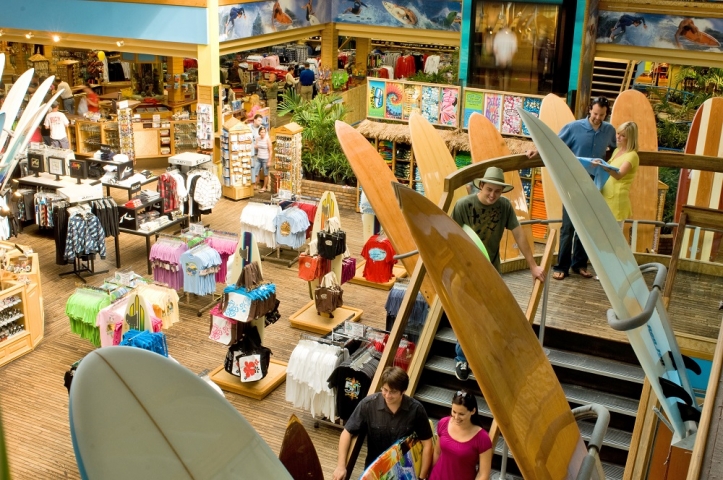 Ron Jon Surf Shop Interior