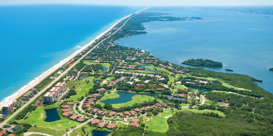 Aquarina Country Club Golf Course View From the Sky