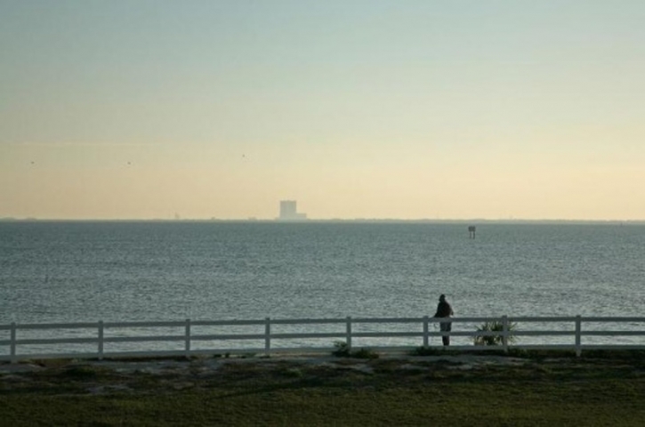 Sand Point Park Kennedy Space Center View over Indian River