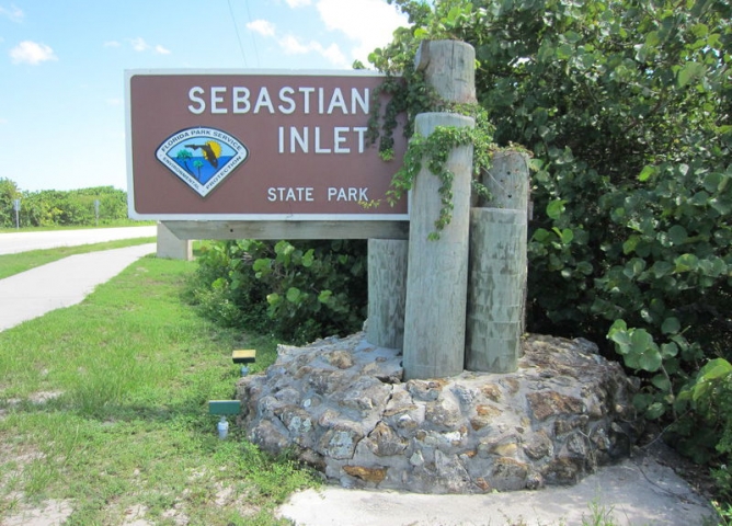 Sebastian Inlet State Park Outdoor Sign