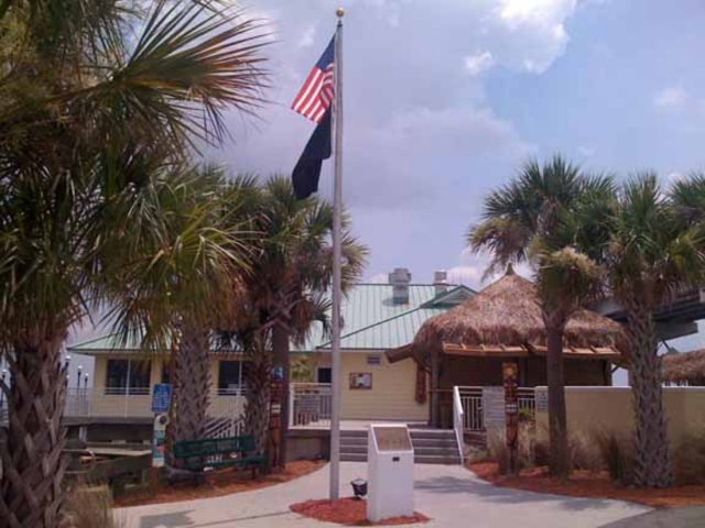 Titusville Veterans Memorial Fishing Pier Center