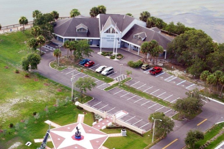 Brevard Veteran's Memorial Center Drone View