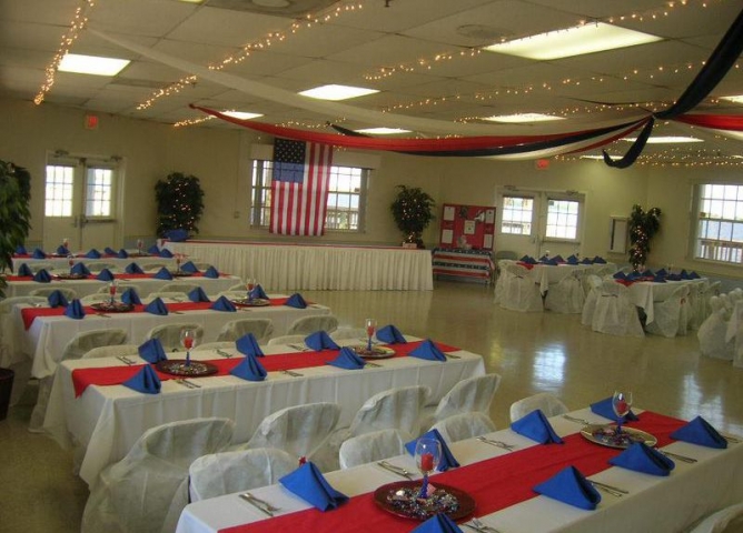 Brevard Veteran's Memorial Center Banquet Setup