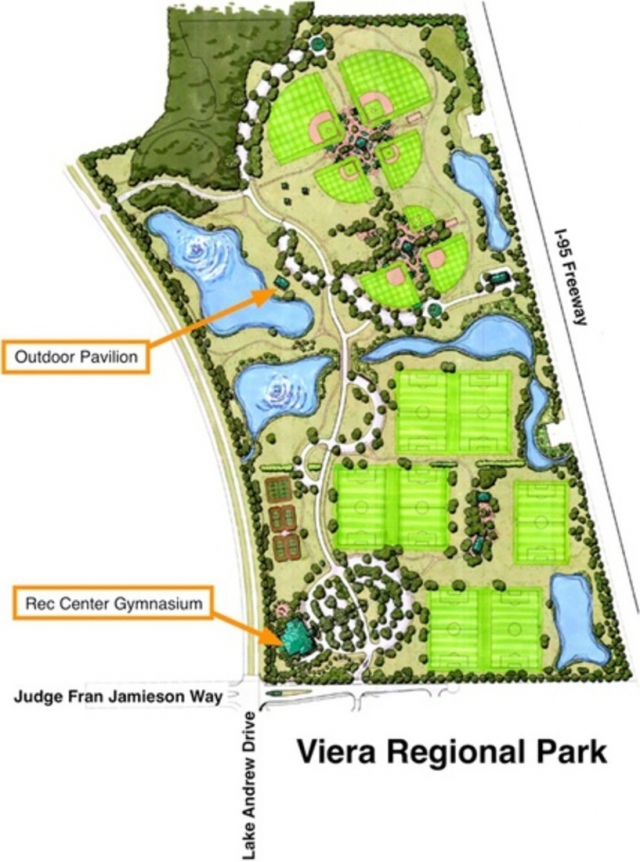 Viera Regional Park Map