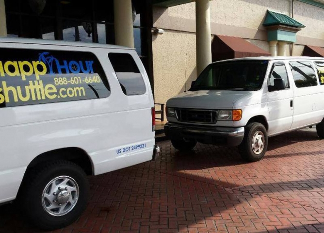 Happy Hour Shuttle Vans