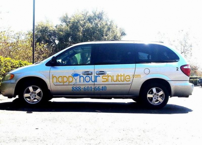 Happy Hour Shuttle Van