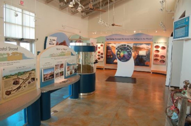 Barrier Island Sanctuary Interior Exhibits