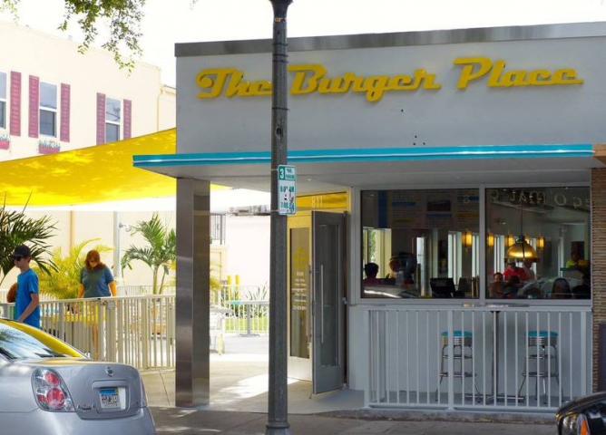 The Burger Place Exterior