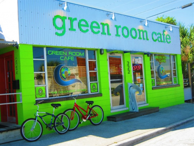 Green Room Cafe External