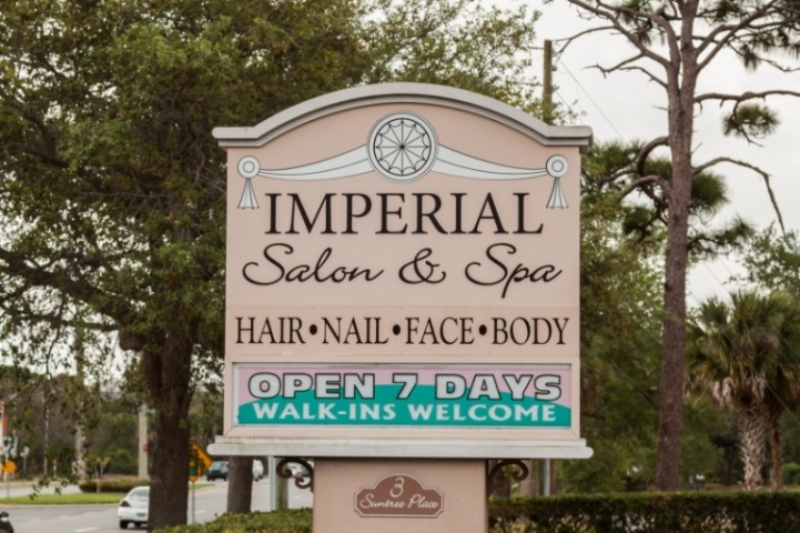 Imperial Spa & Salon Suntree Outdoor Sign