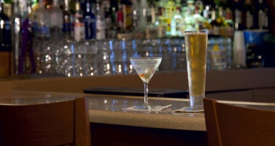 Rustic Cocktails at Bar