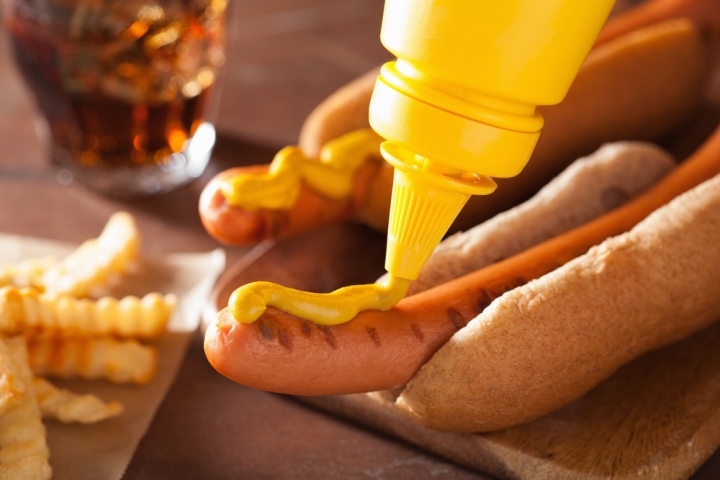 Long Doggers Dog with Mustard