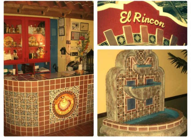Fiesta Azteca of Suntree Collage of Design Elements in Restaurant