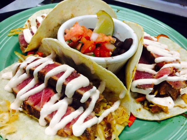 Grills Riverside Melbourne Seared Tuna Tacos