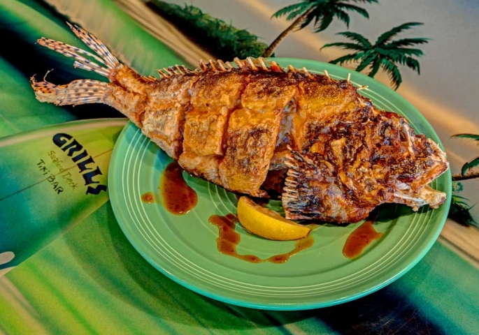 Grills Riverside Melbourne Whole Fried Fish