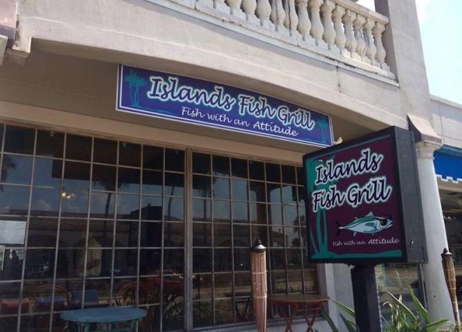 Island Fish Grill Exterior