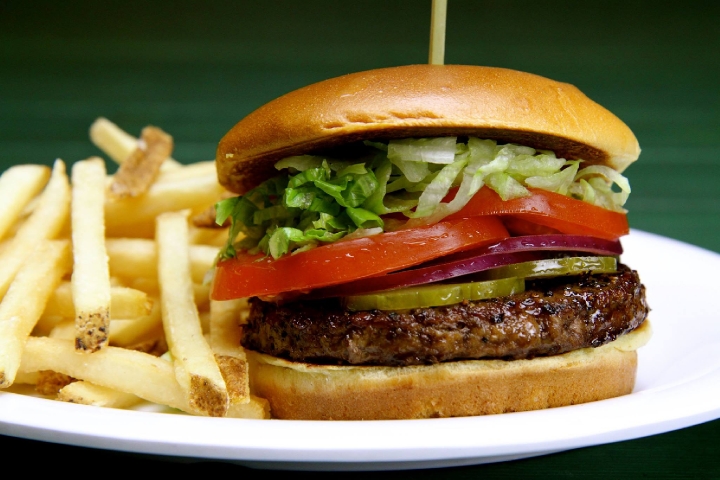 Beef O' Brady's Family Restaurant Cocoa Commons Burger