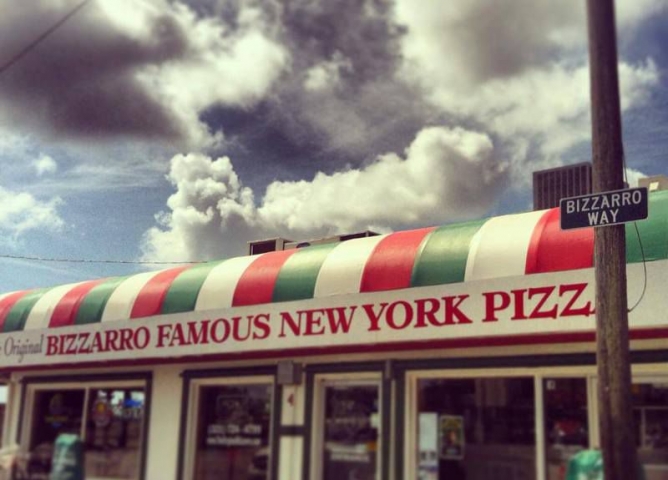 Bizzarro's Famous New York Pizza Exterior
