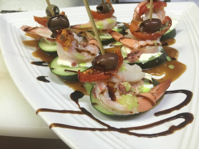 Brano's Italian Grill - Cocoa Beach Shrimp Canapés