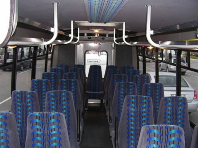 Beachline Transportation Bus Interior