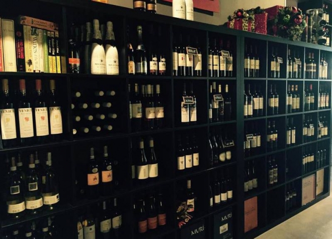 Bacco's Wine Cafe Wine Selection
