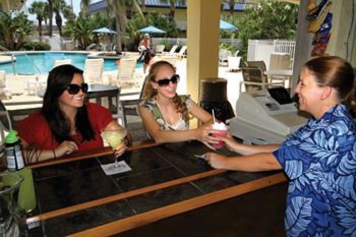 Best Western Cocoa Beach Guests Getting Cocktails